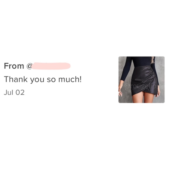 Black Faux Leather Mini Skirt Ruched Overlapping Faux Wrap - Picture 6 of 7